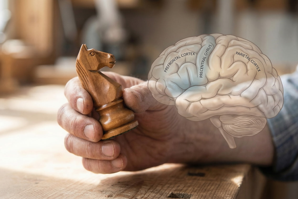 Hvad sker der i hjernen, når vi spiller analoge spil som skak?